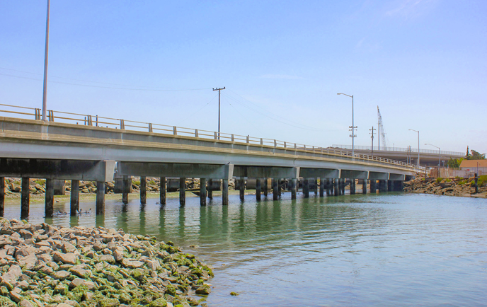 Embarcadero Bridge over Lake Merritt Channel