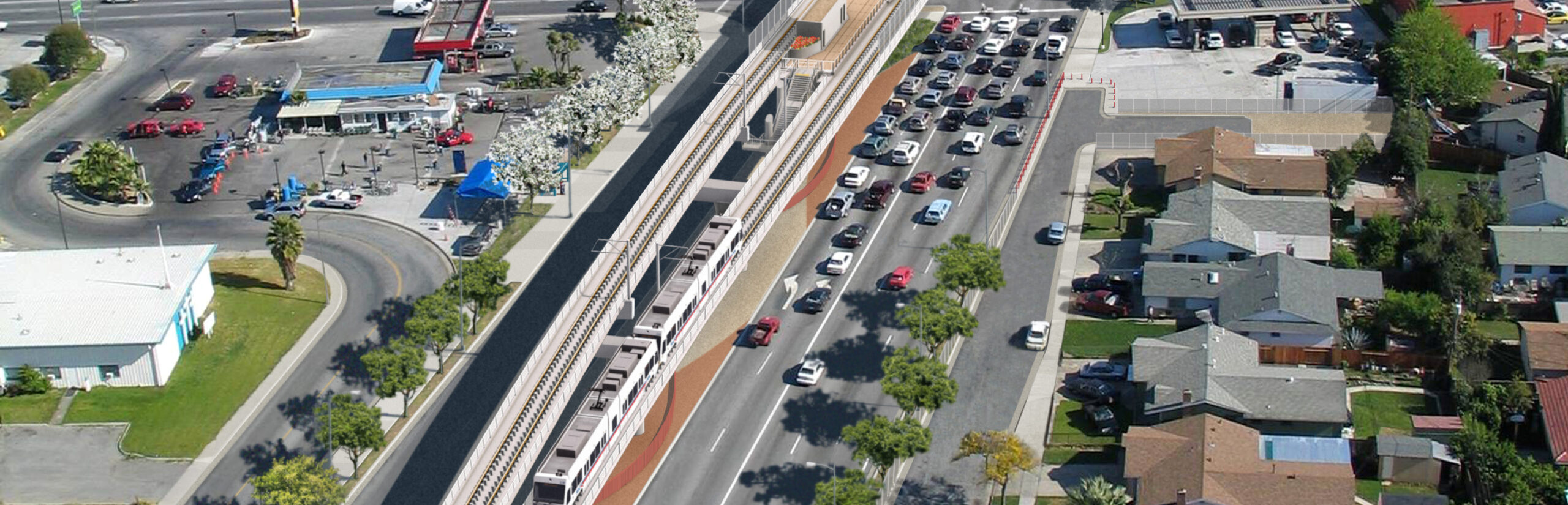 Capitol Expressway Light Rail Project • San Jose, CA