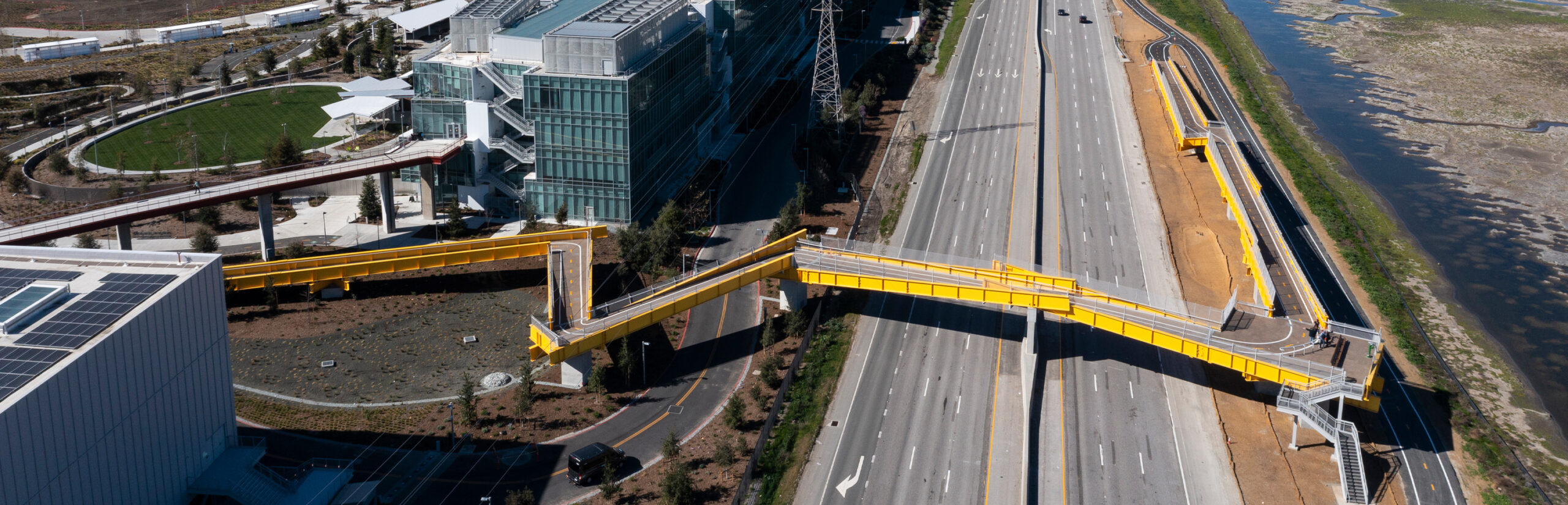 Bayfront Expressway Pedestrian and Bicycle Overcrossing • Menlo Park