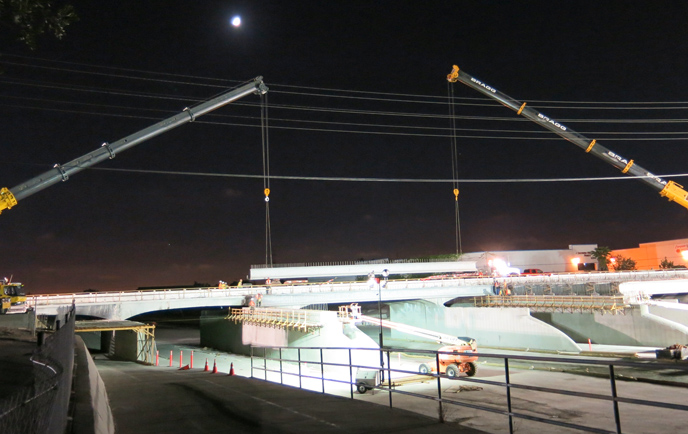 Firestone Blvd. Bridge Widening over San Gabriel River