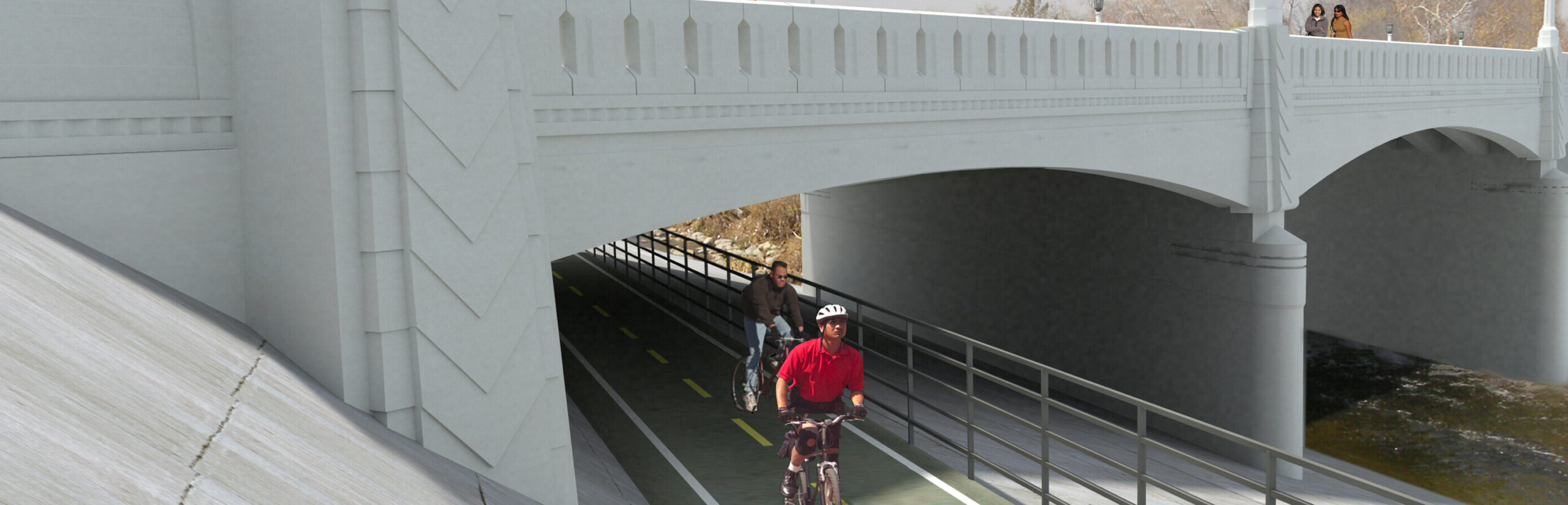 Riverside Drive Bridge Over Los Angeles River (HBP) • Los Angeles, CA