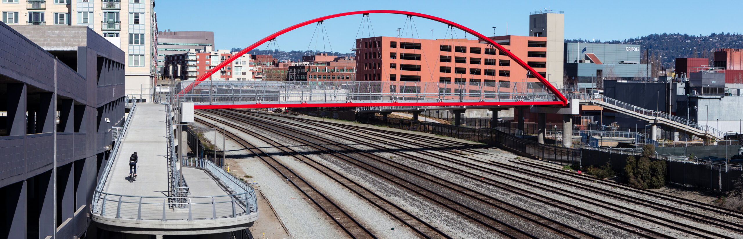 South Bayfront Pedestrian Bicycle Bridge • Emeryville, CA