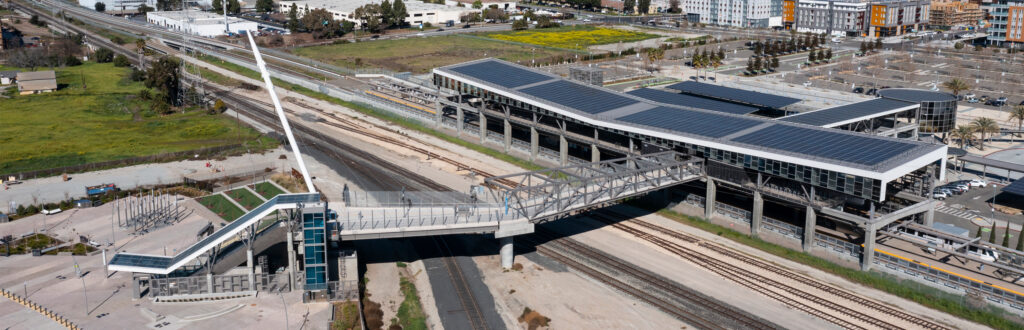 Warm Springs BART Pedestrian Access Bridge and Entry Plaza • Fremont ...