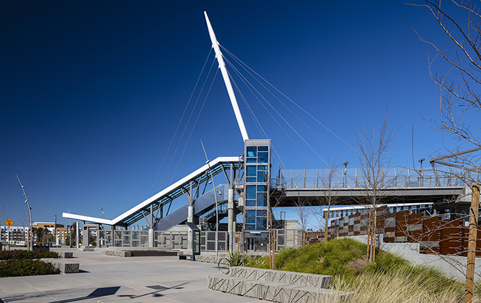 Warm Springs BART Pedestrian Access Bridge and Entry Plaza